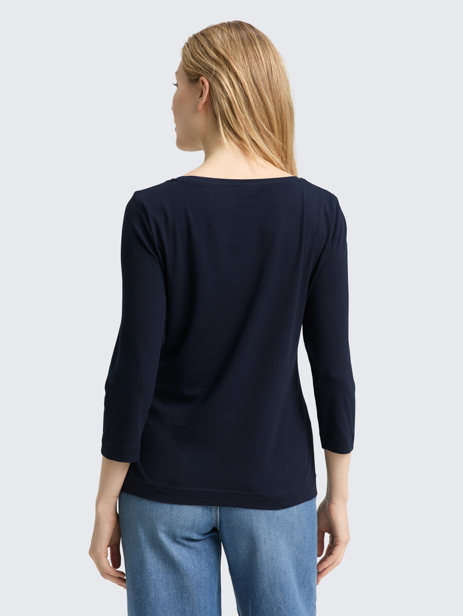chemise à manches longues imprimée