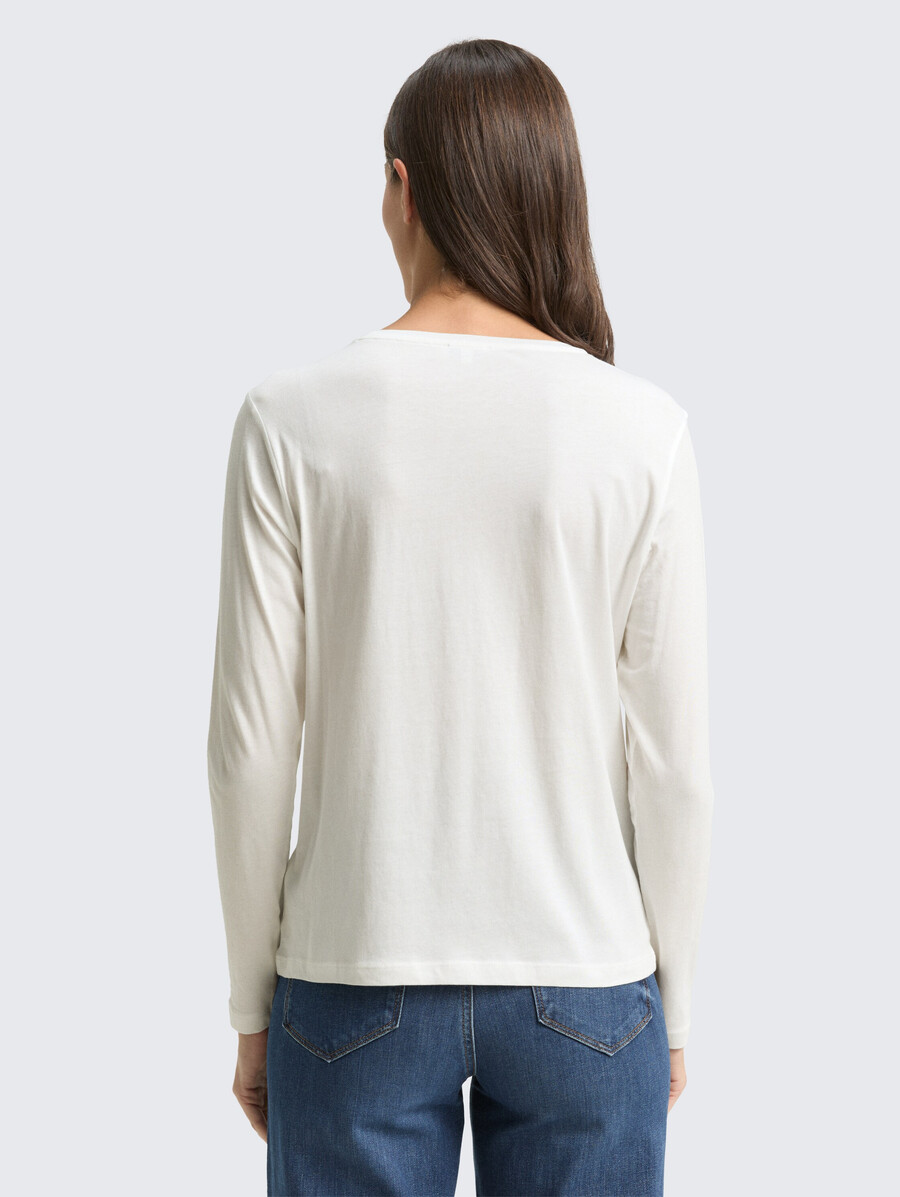 chemise à manches longues imprimée
