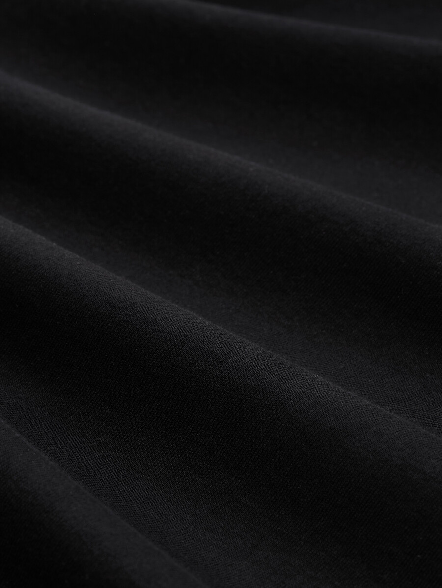 chemise à manches longues coupe ajustée avec logo pailleté