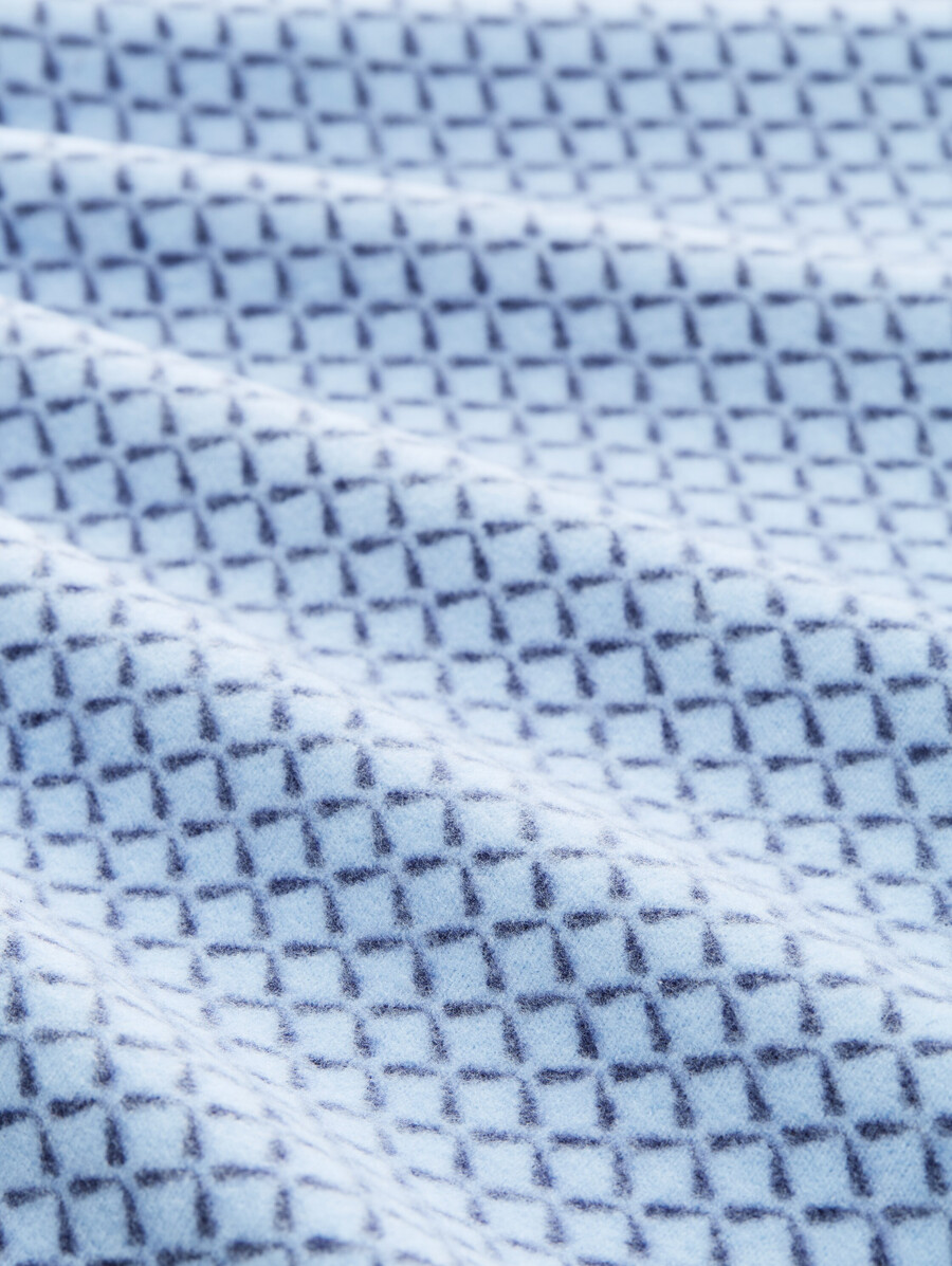 chemise à manches longues à motifs