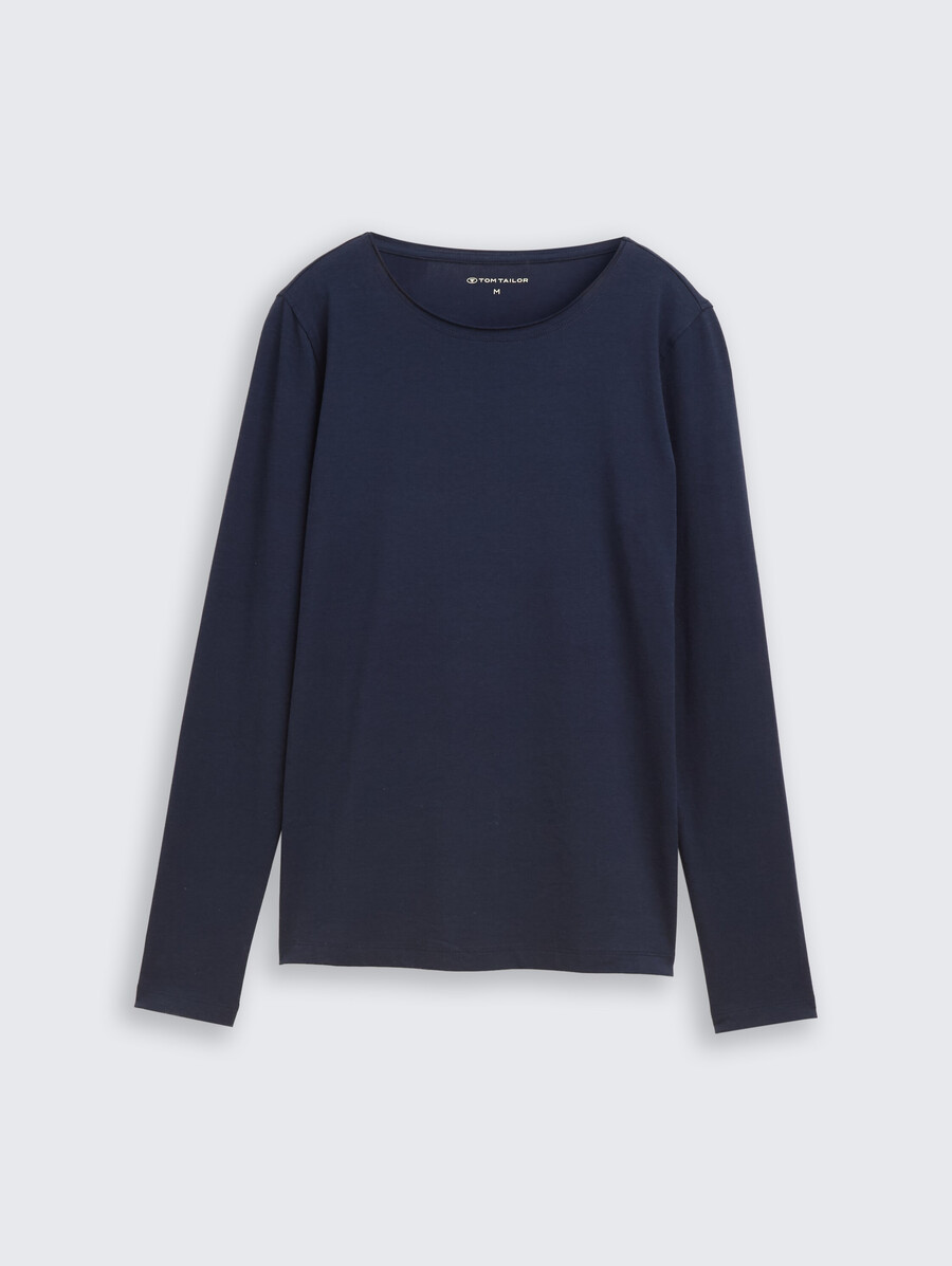 chemise basique à manches longues