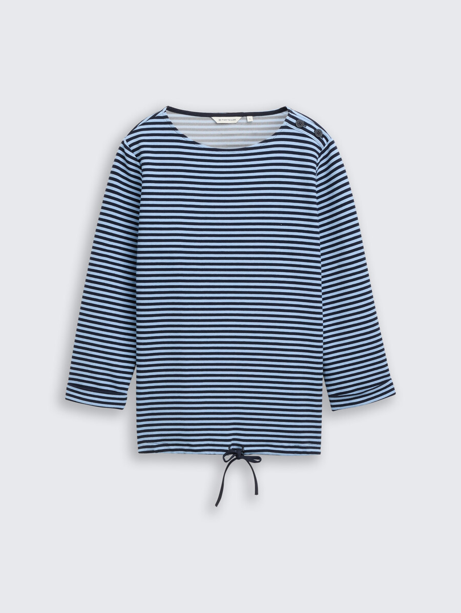 chemise à manches longues avec détails de boutons
