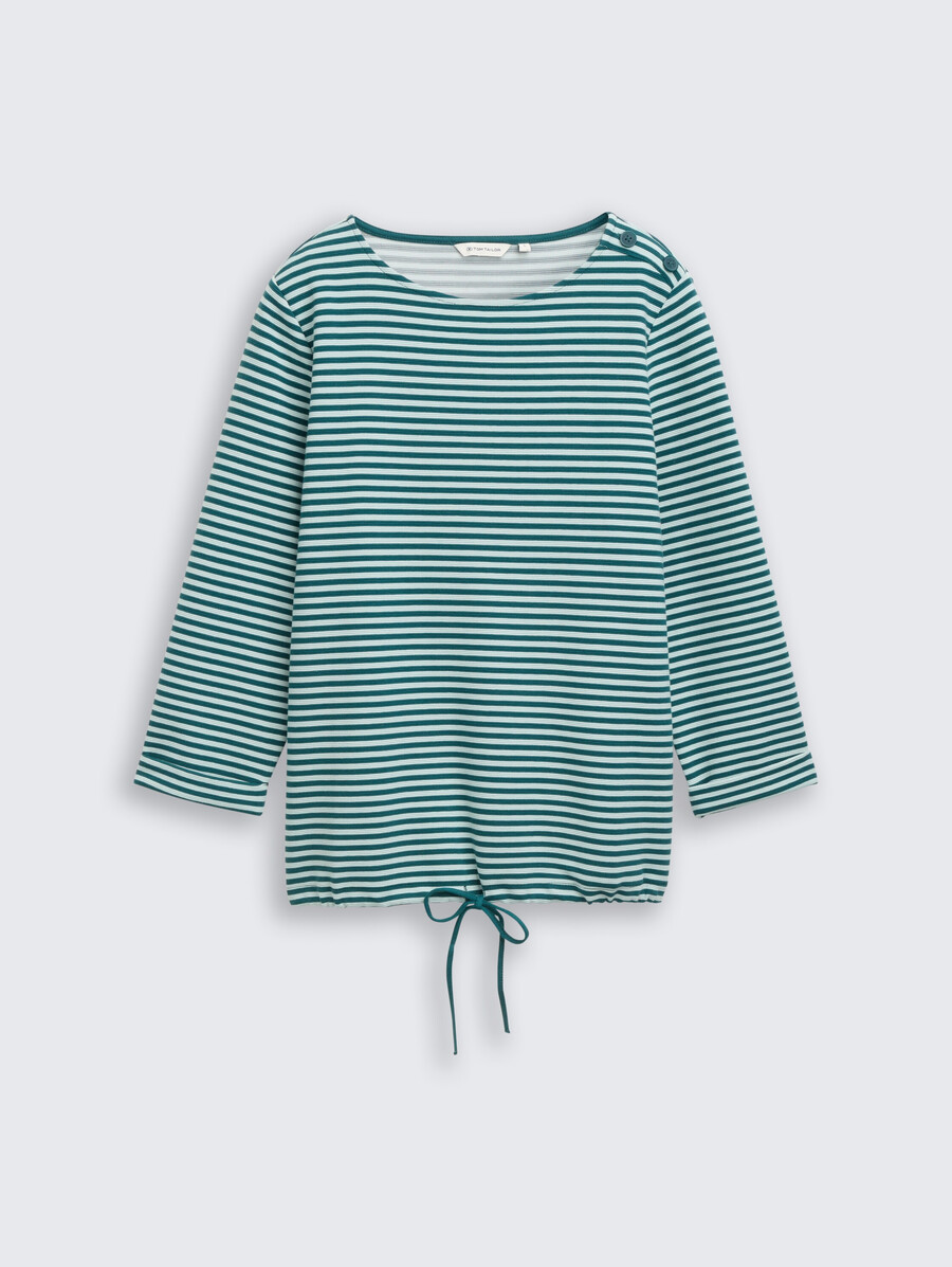 chemise à manches longues avec détails de boutons