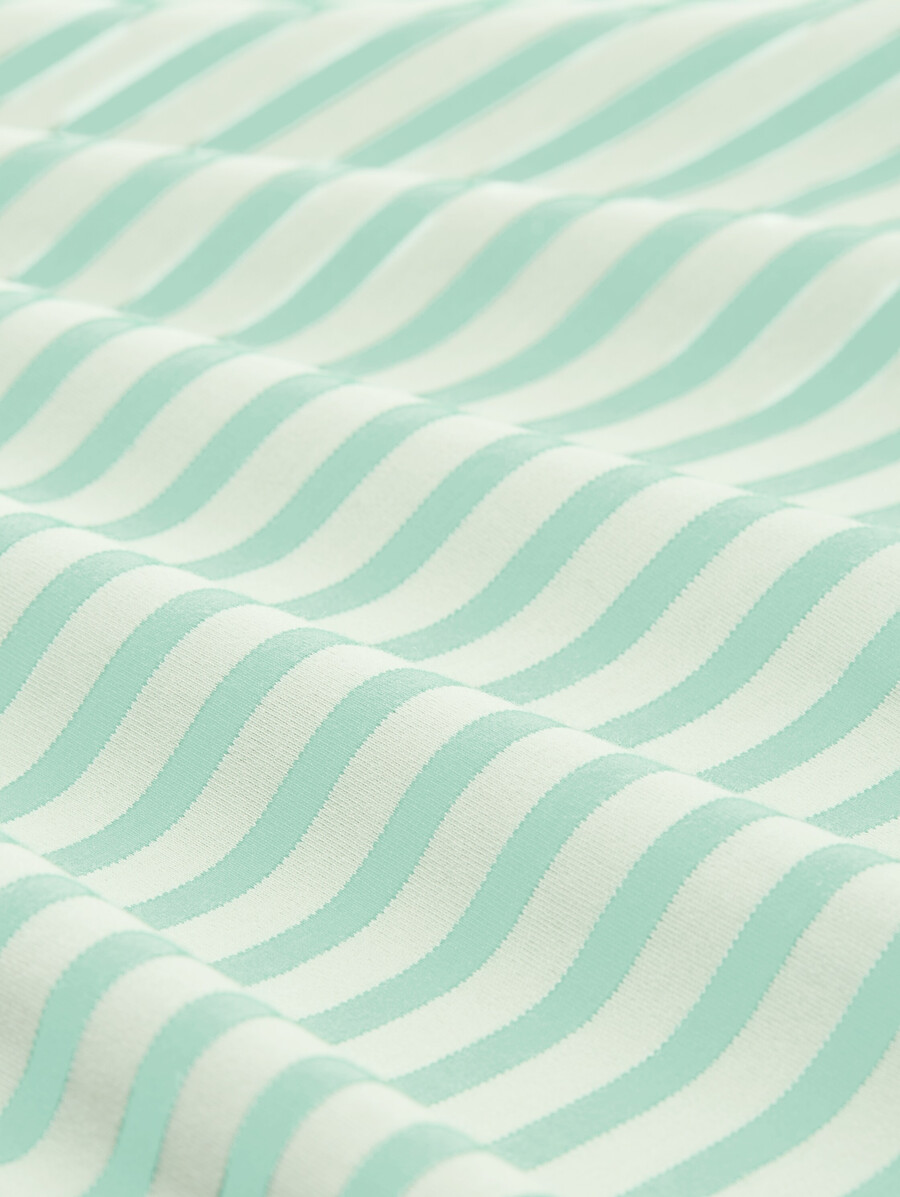 chemise à manches longues à rayures