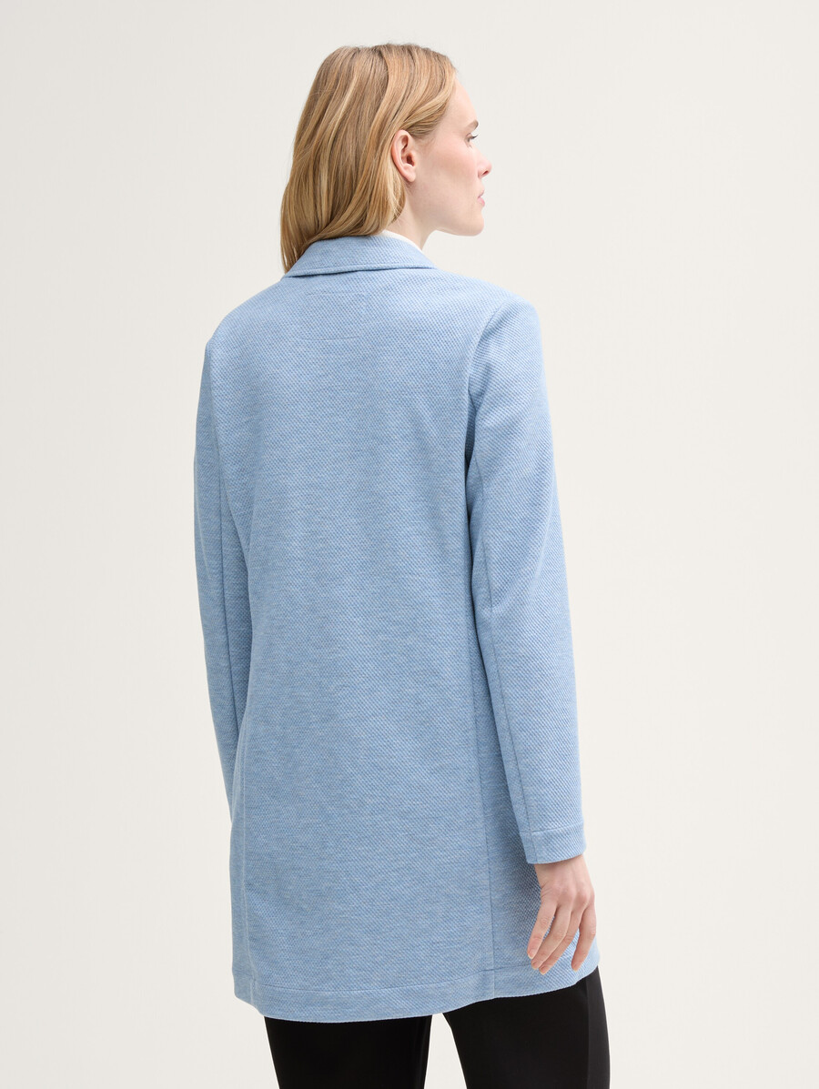 manteau à col à revers