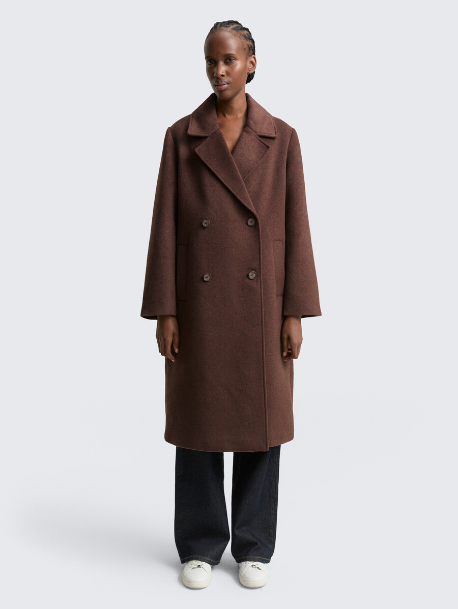 manteau en laine ample