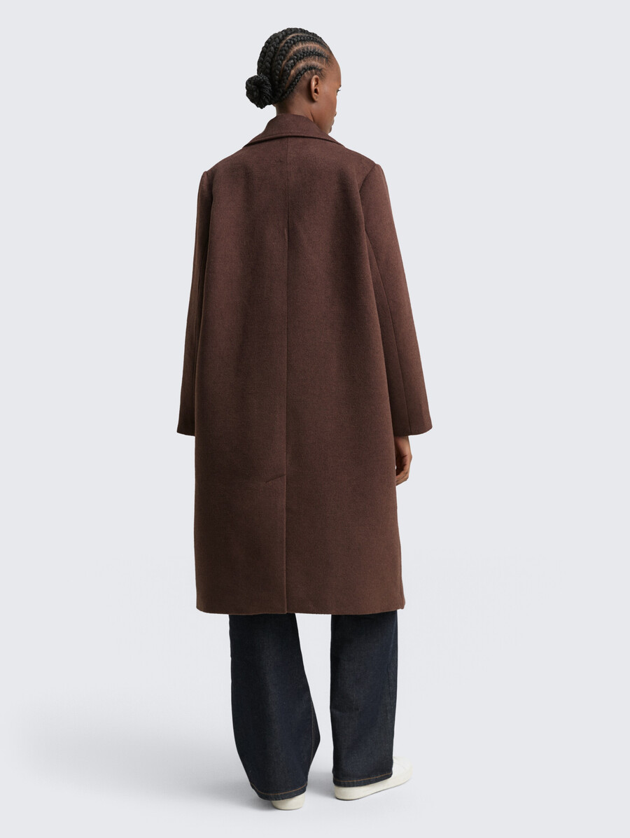 manteau en laine ample