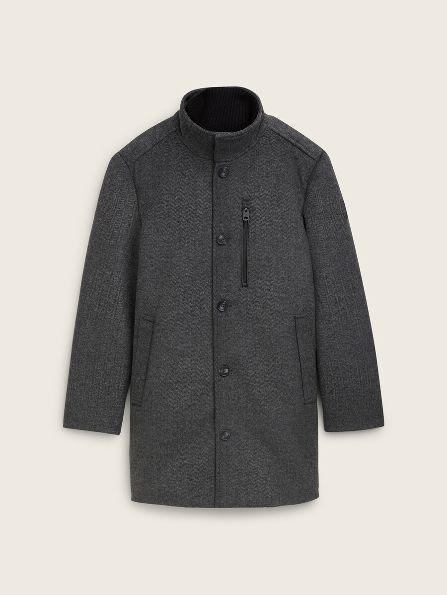 manteau 2 en 1 avec teneur en laine