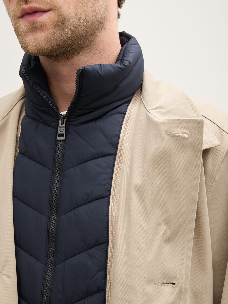 manteau 2 en 1 avec insert amovible