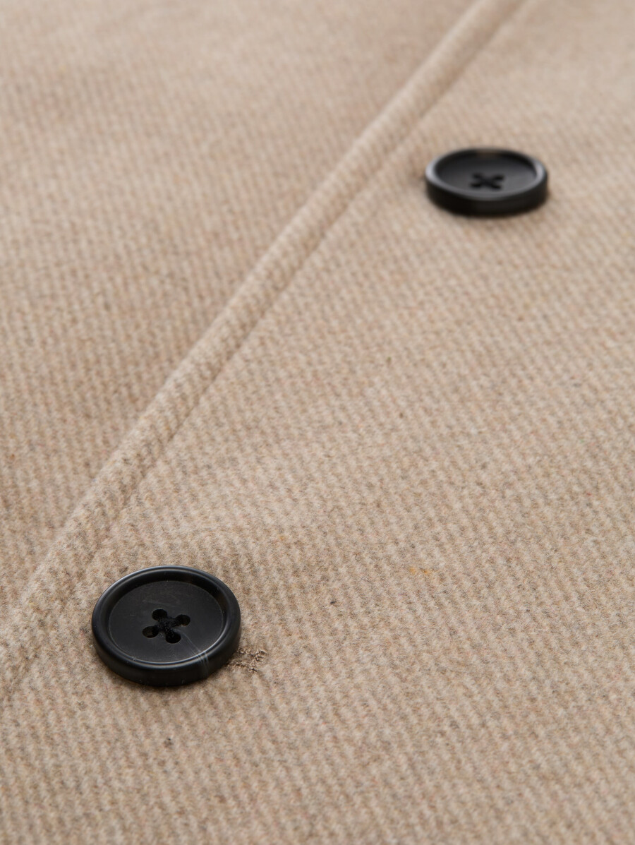 manteau en laine 2 en 1 avec veste intérieure amovible