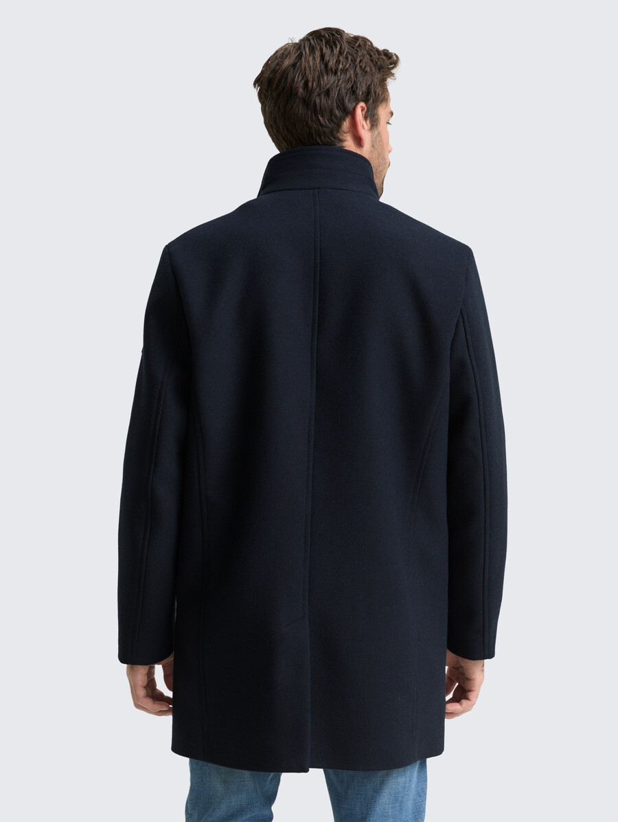 manteau en laine 2 en 1 avec veste intérieure amovible