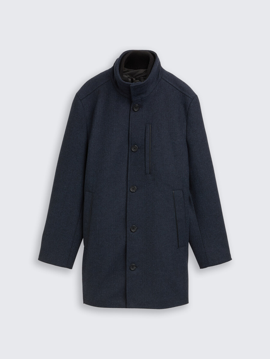manteau en laine 2 en 1 avec veste intérieure amovible