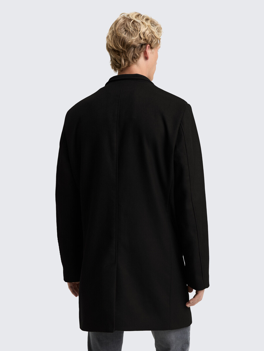 manteau aspect laine
