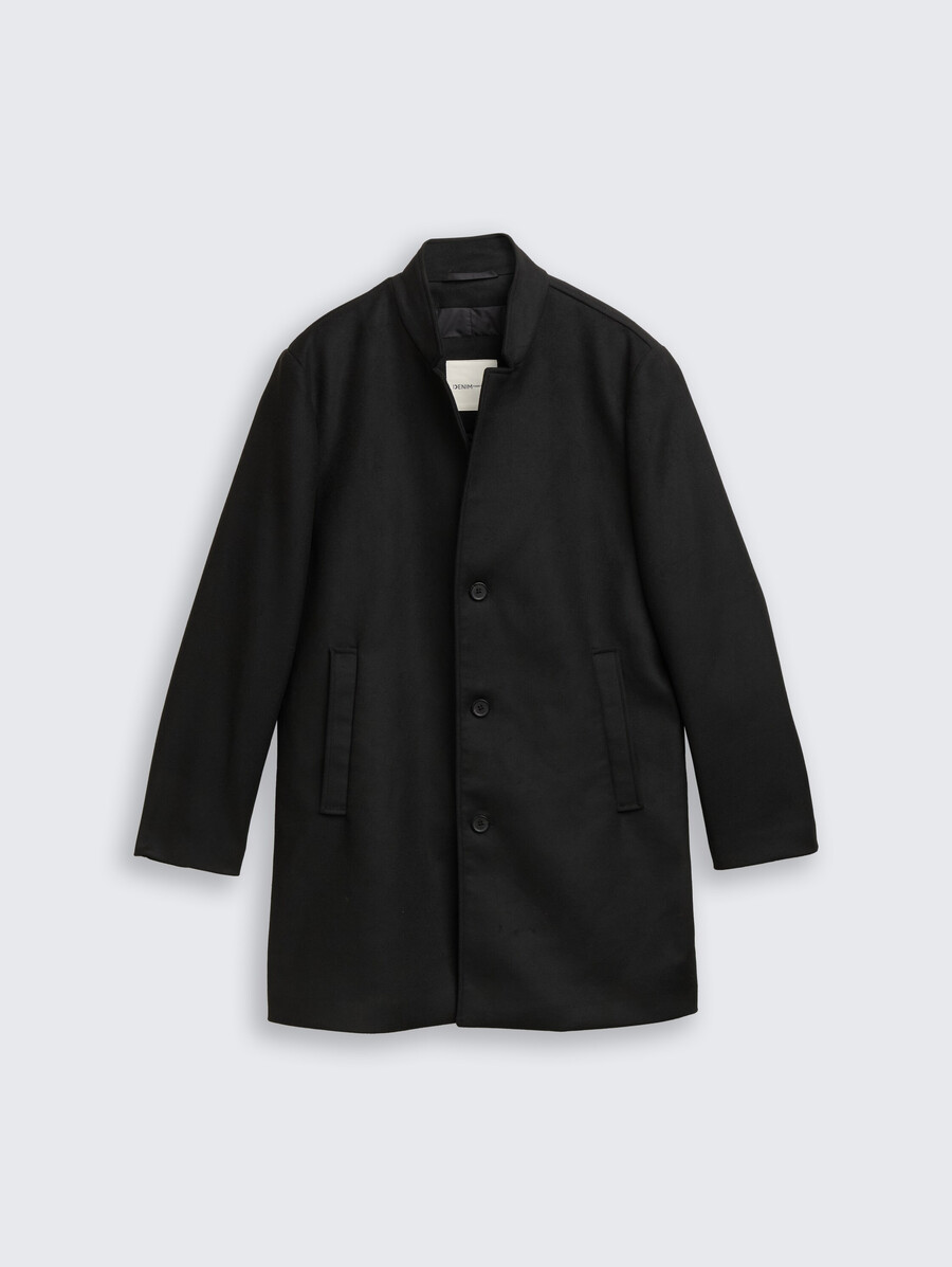 manteau aspect laine