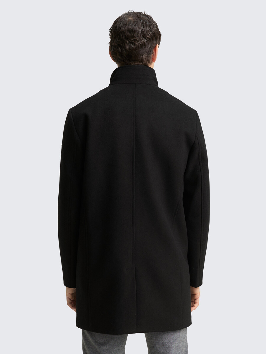 manteau en laine 2 en 1 avec veste intérieure amovible
