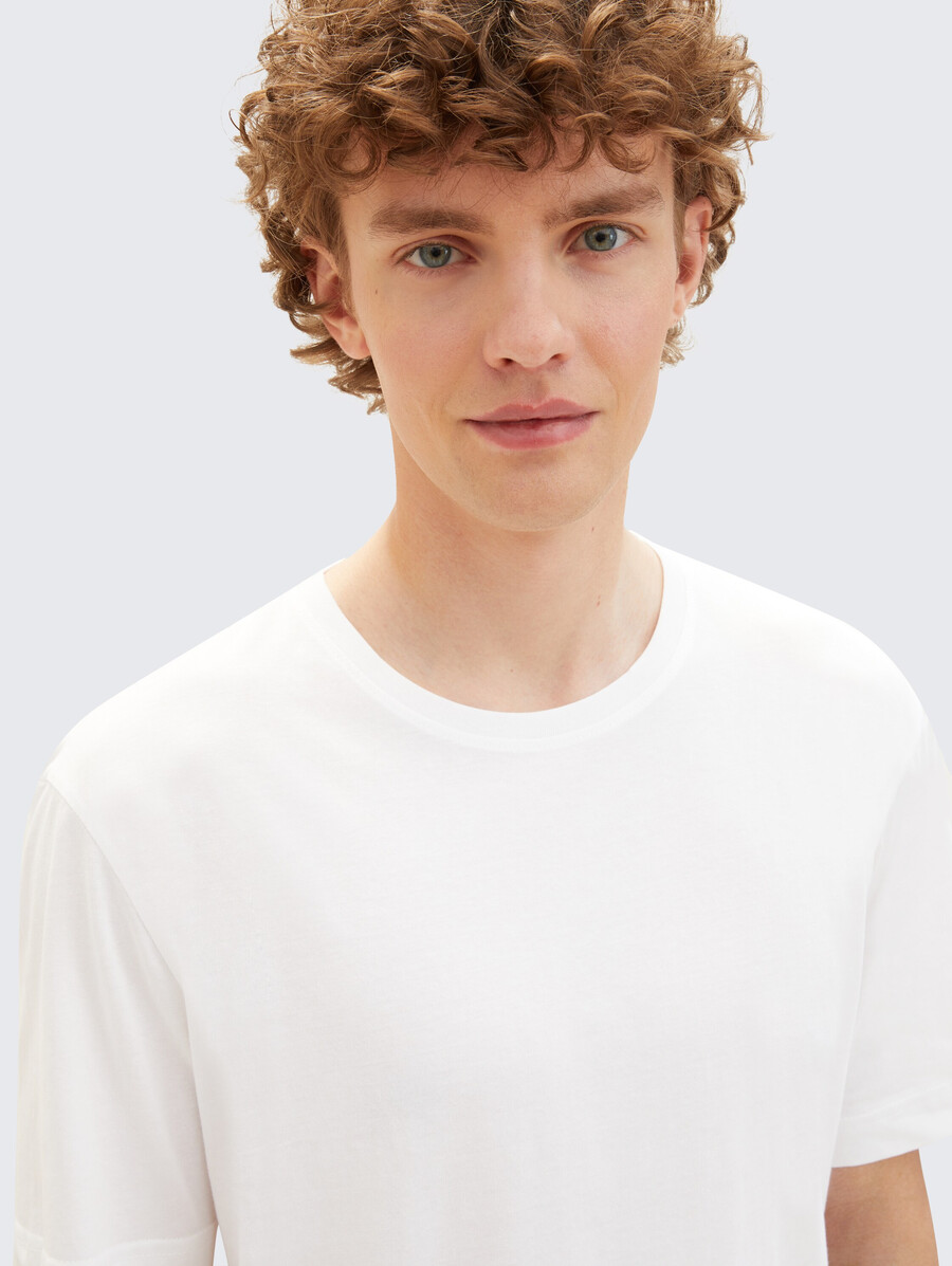 lot de 4 t-shirts en coton