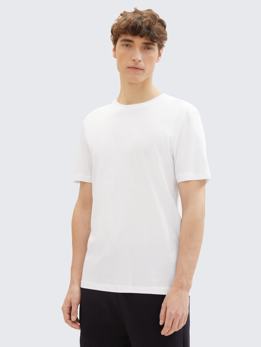 lot de 3 t-shirts en coton