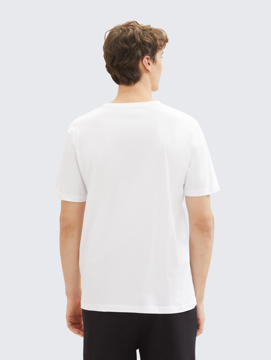lot de 3 t-shirts en coton