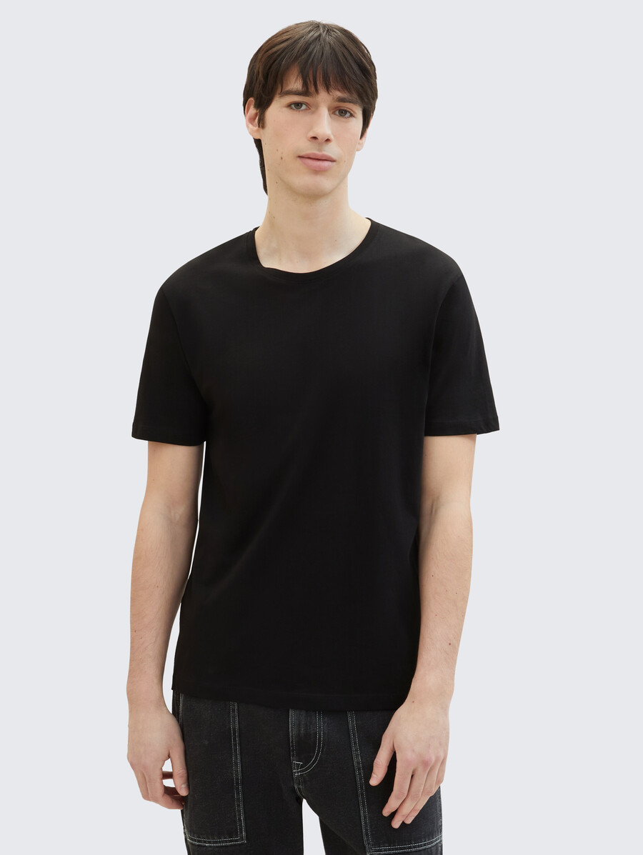 lot de 3 t-shirts en coton