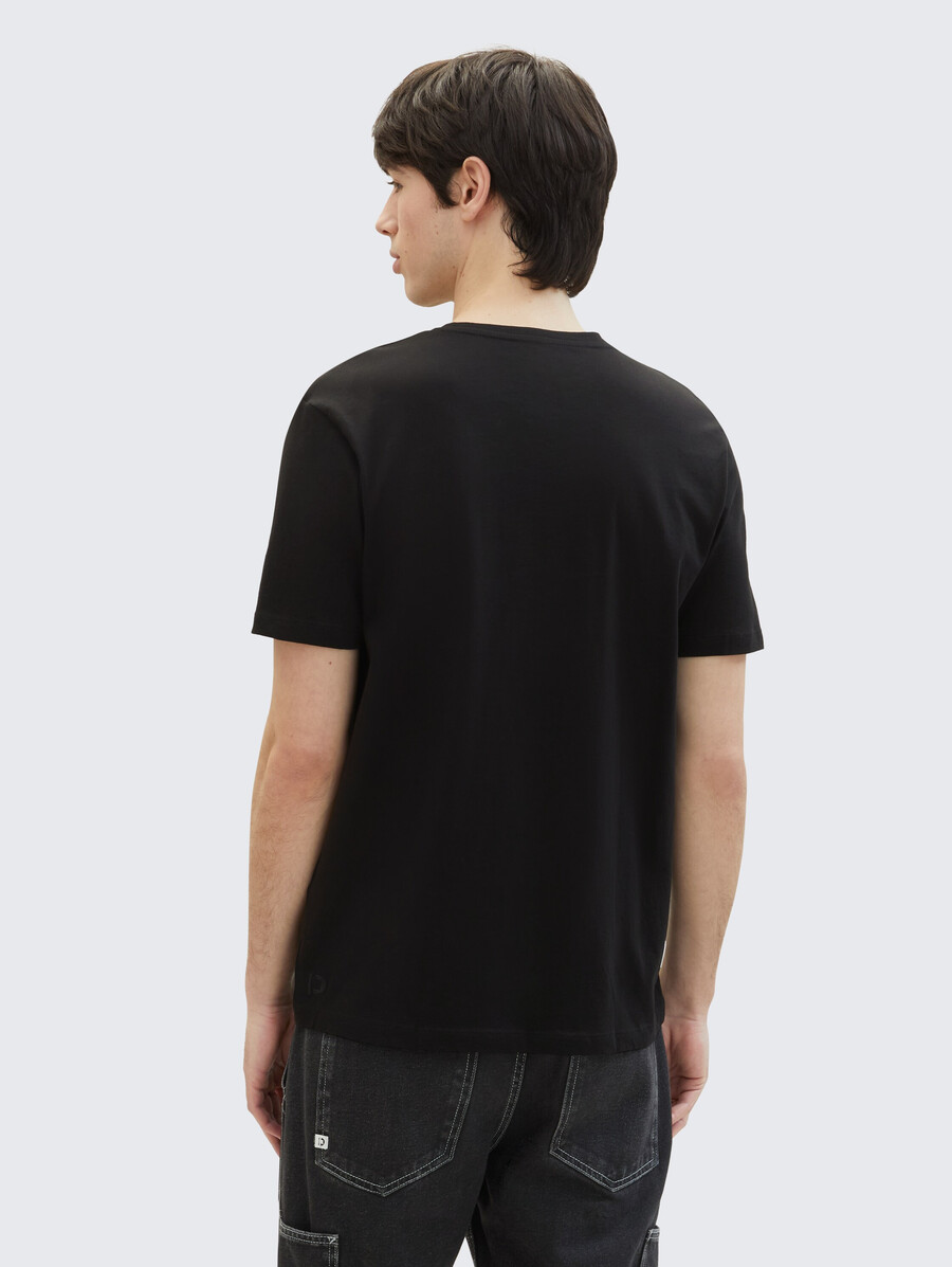 lot de 3 t-shirts en coton