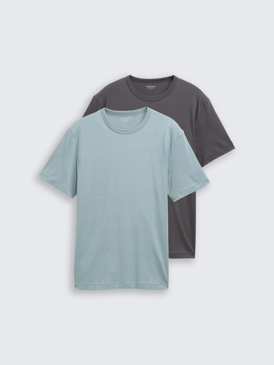 lot de 2 t-shirts basiques