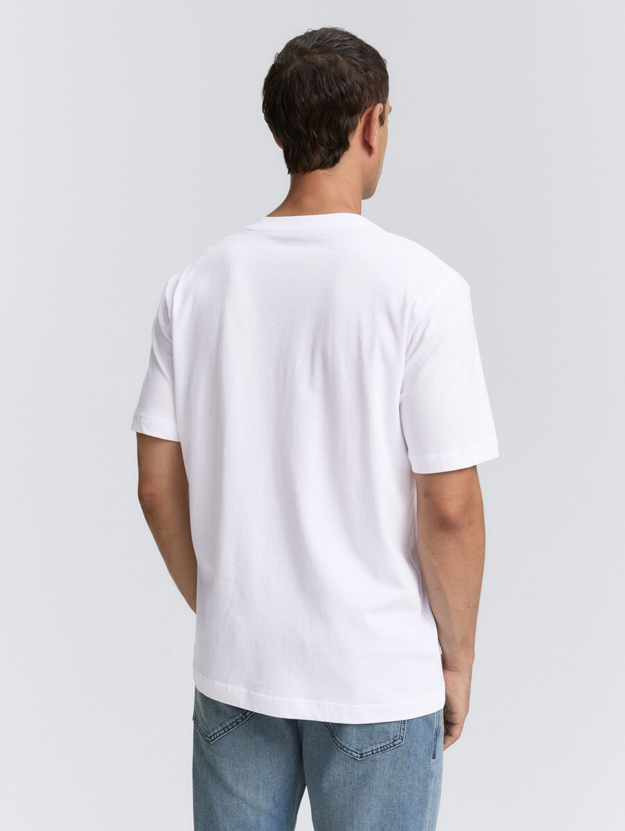 lot de 2 t-shirts à col en v