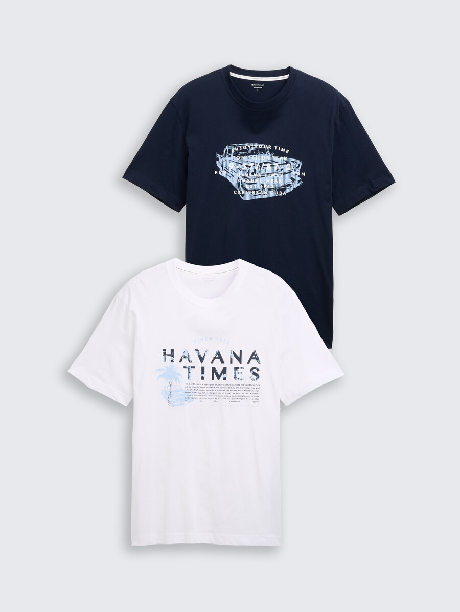 lot de 2 t-shirts
