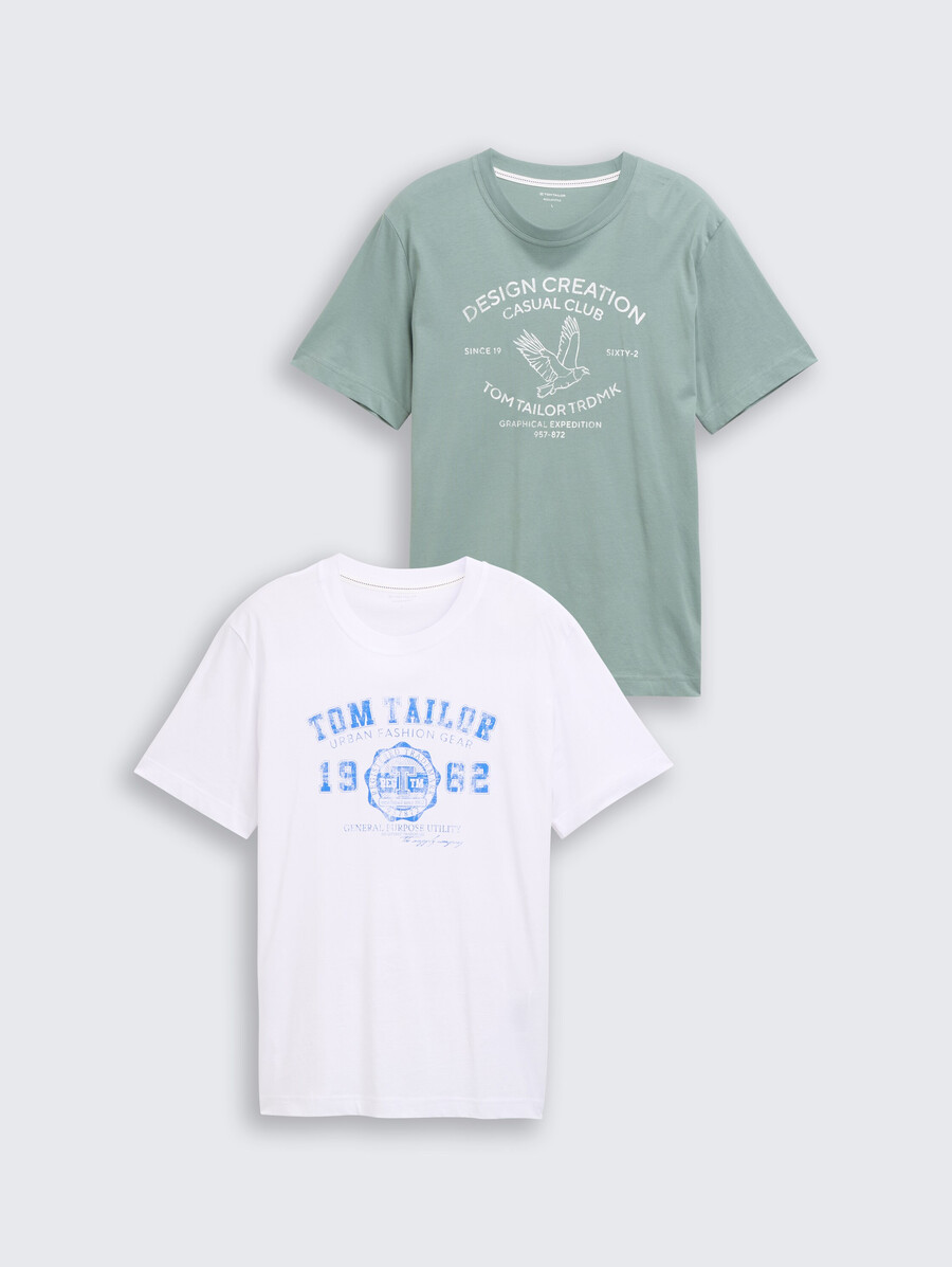 lot de 2 t-shirts