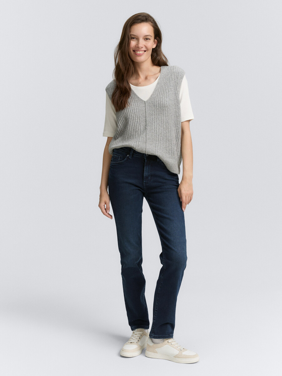 jean taille haute ttelva straight