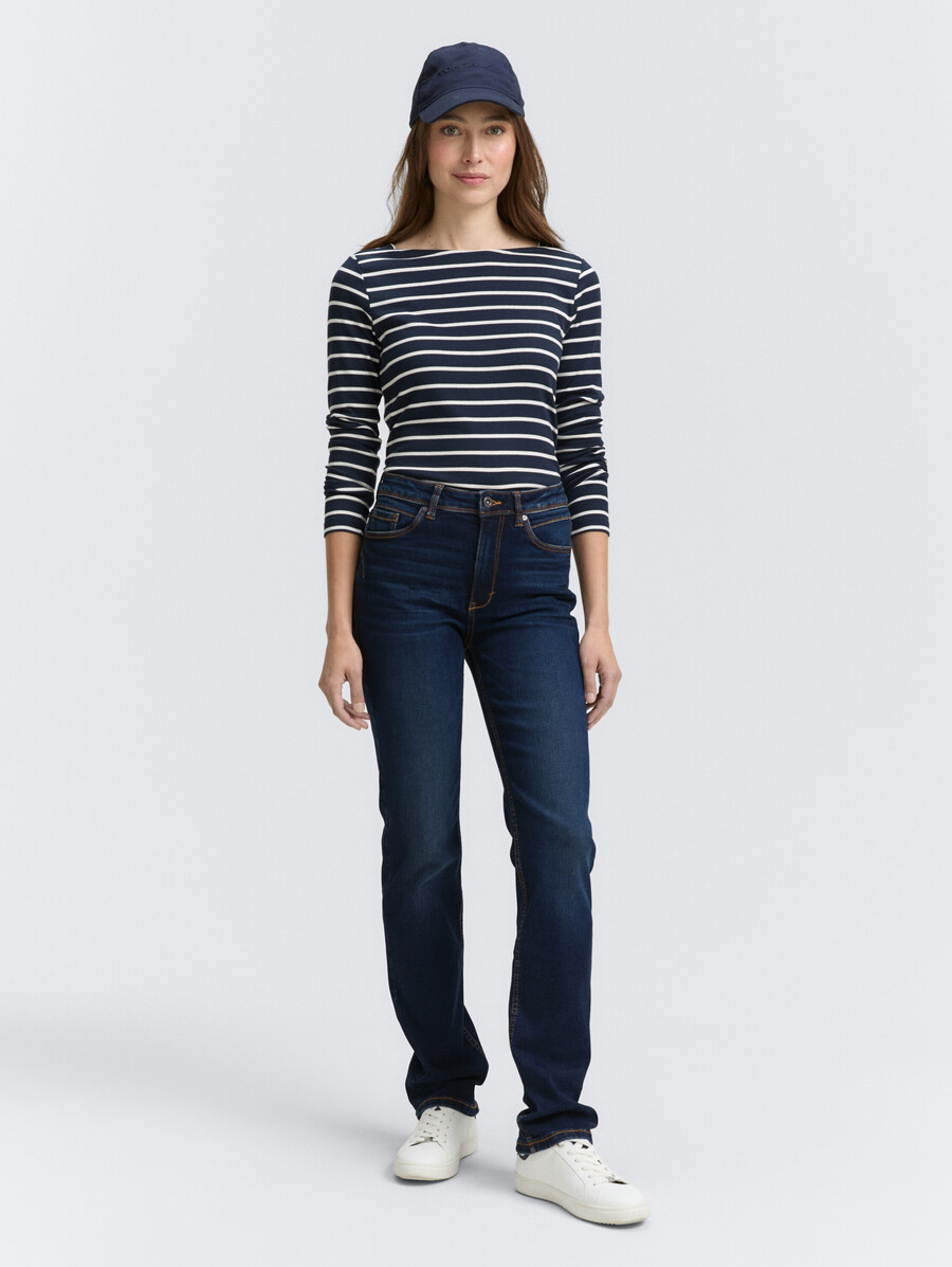 jean taille haute ttelva straight