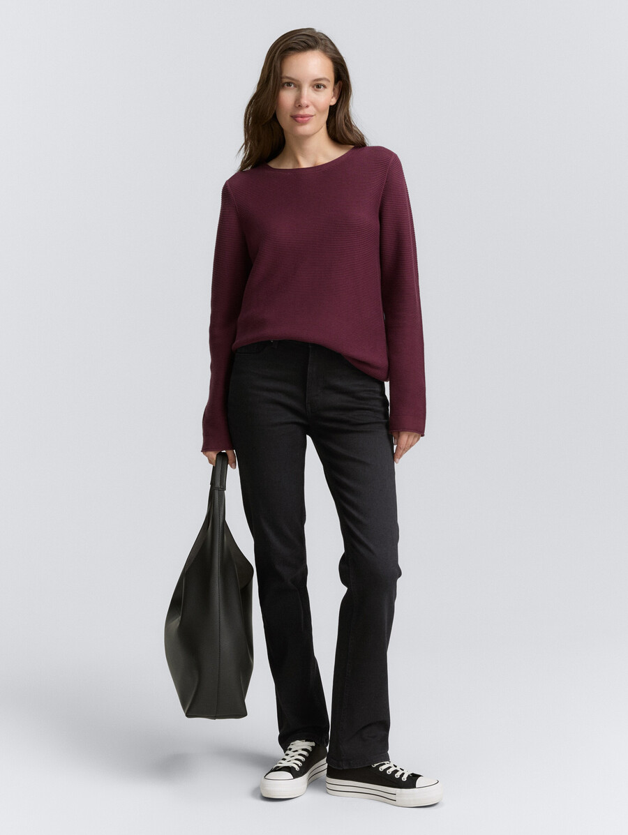 jean taille haute ttelva straight