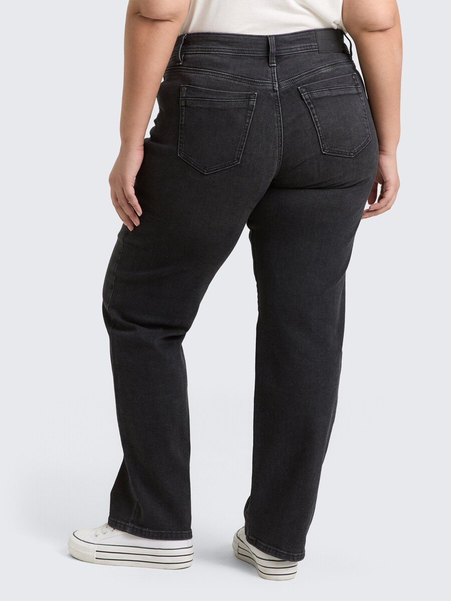 jeans droits grandes tailles