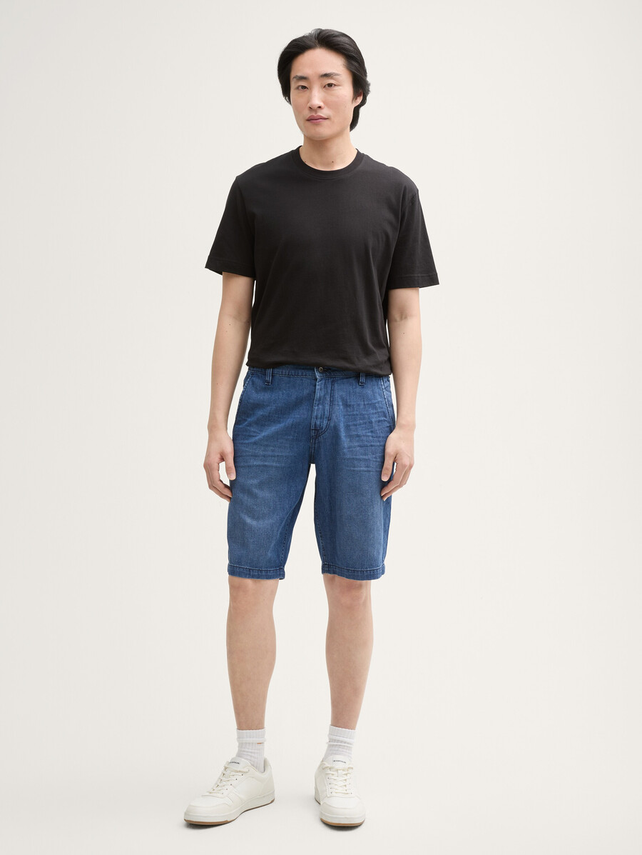 short en jean droit ultraléger ttmarvin