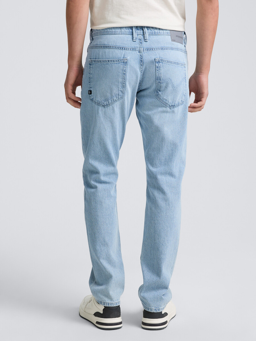 jeans droits en coton ttaedan