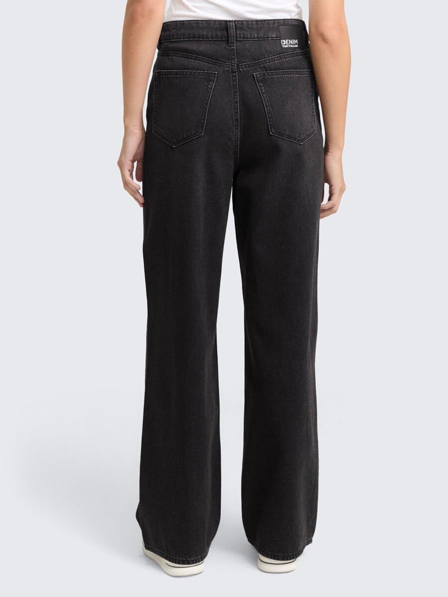 jean large ttlinou orné de strass