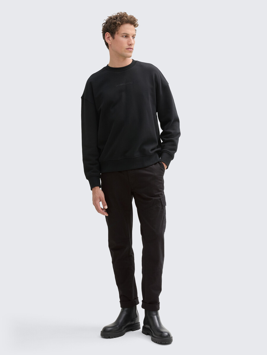 pantalon cargo fuselé classique