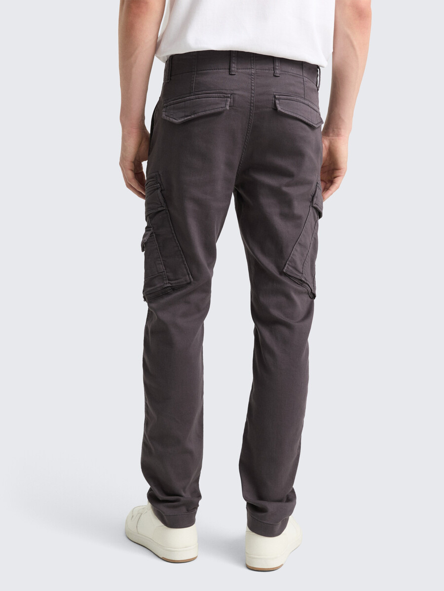 pantalon cargo fuselé extensible