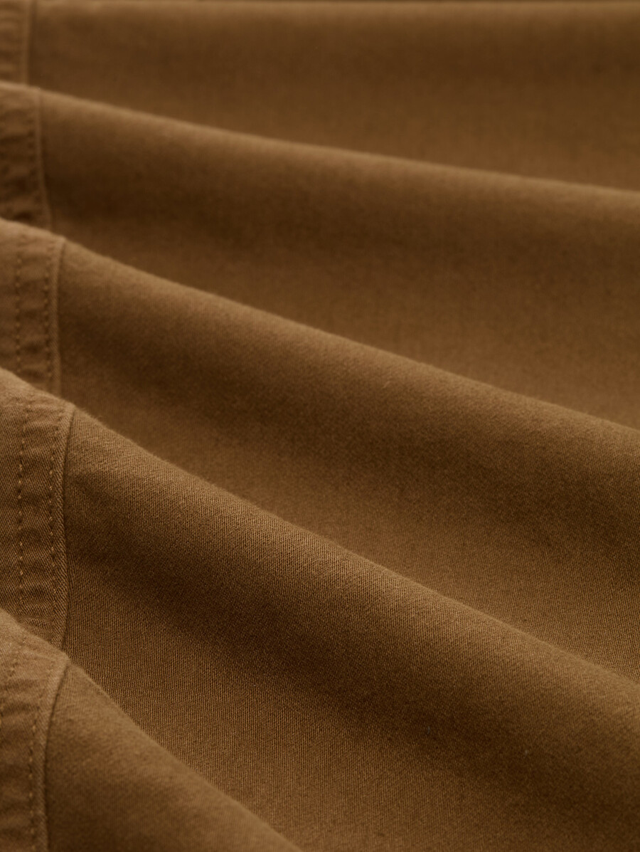 pantalon cargo fuselé extensible