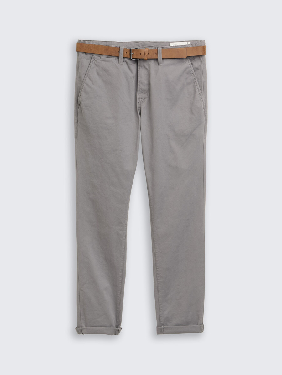 pantalon chino avec ceinture