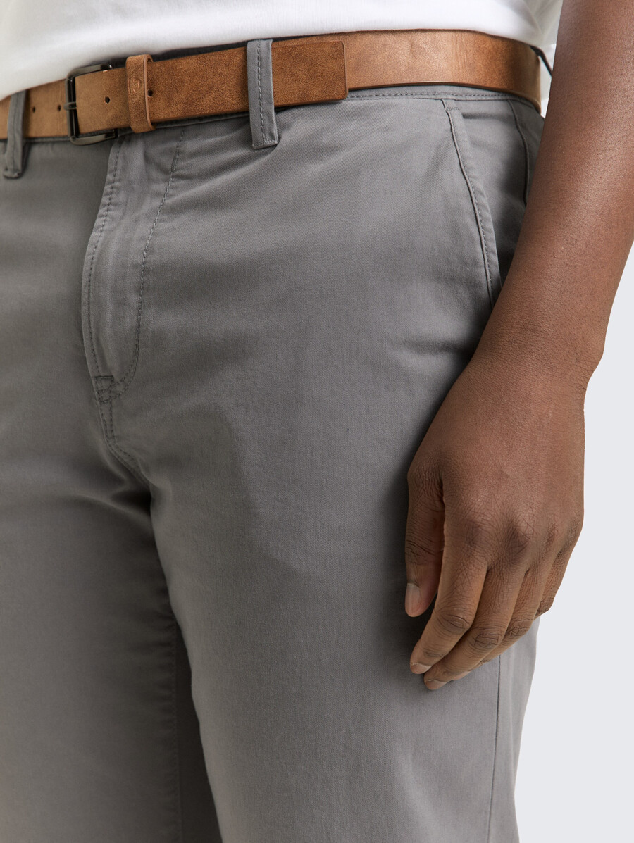 pantalon chino avec ceinture