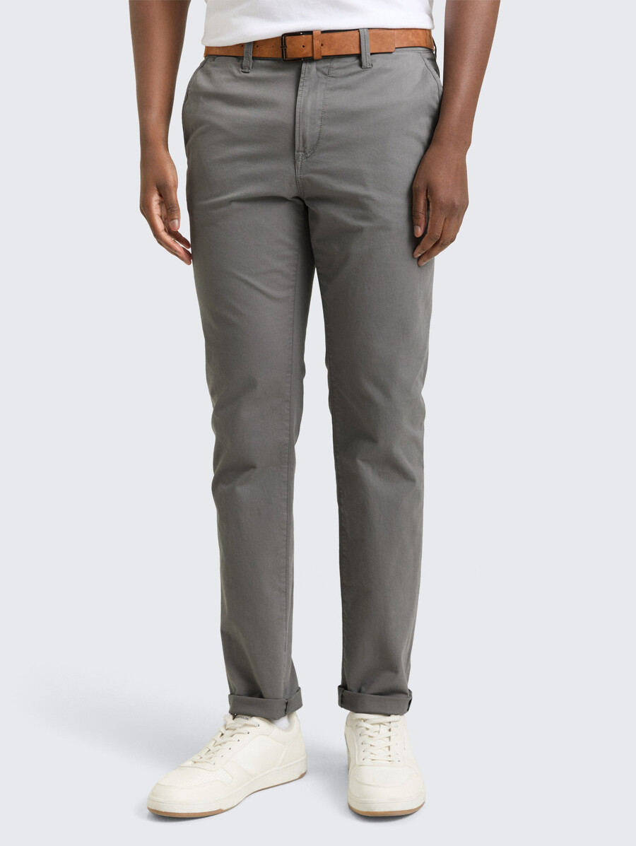 pantalon chino avec ceinture