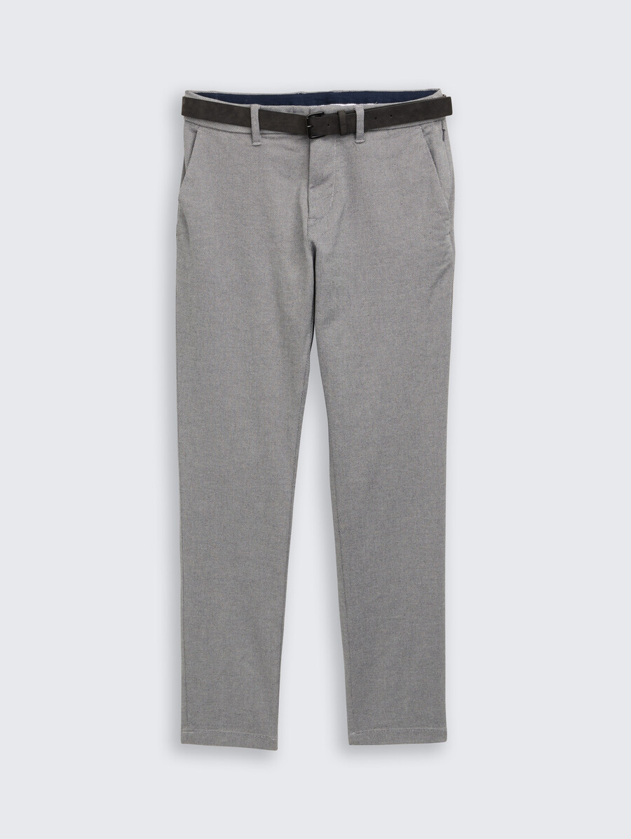 pantalon chino slim tttravis avec ceinture
