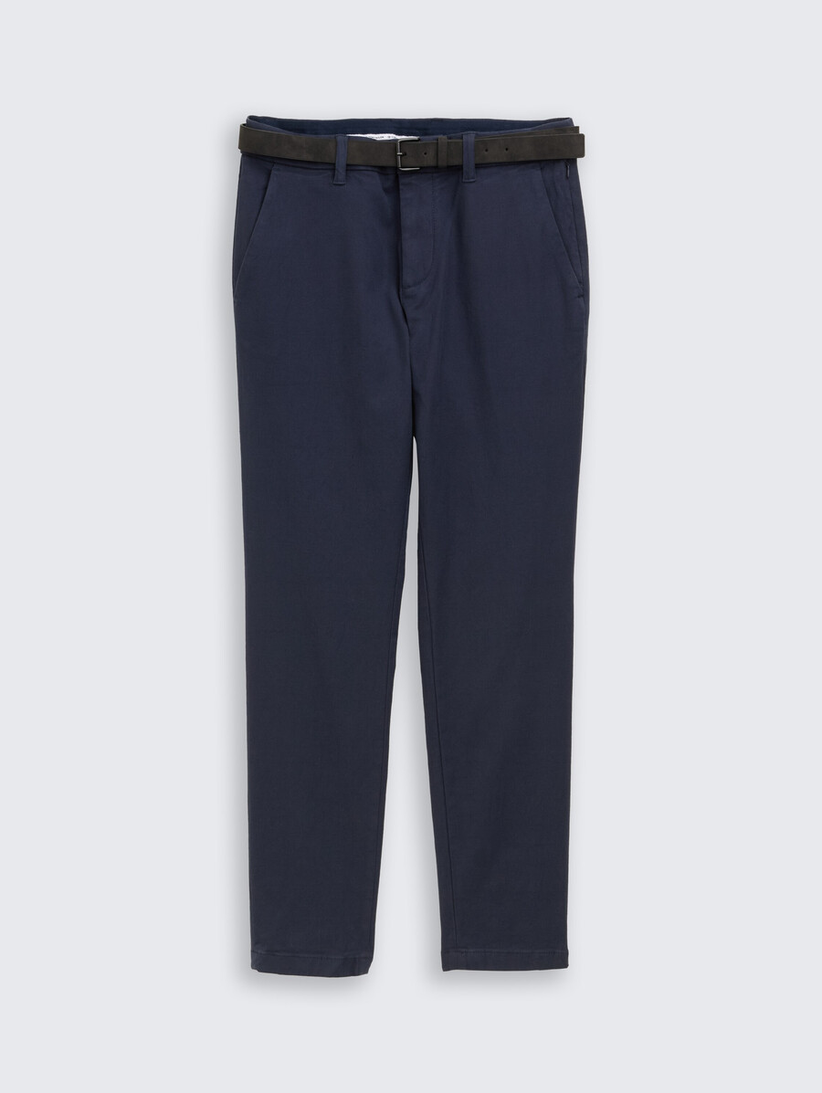 pantalon chino slim tttravis avec ceinture