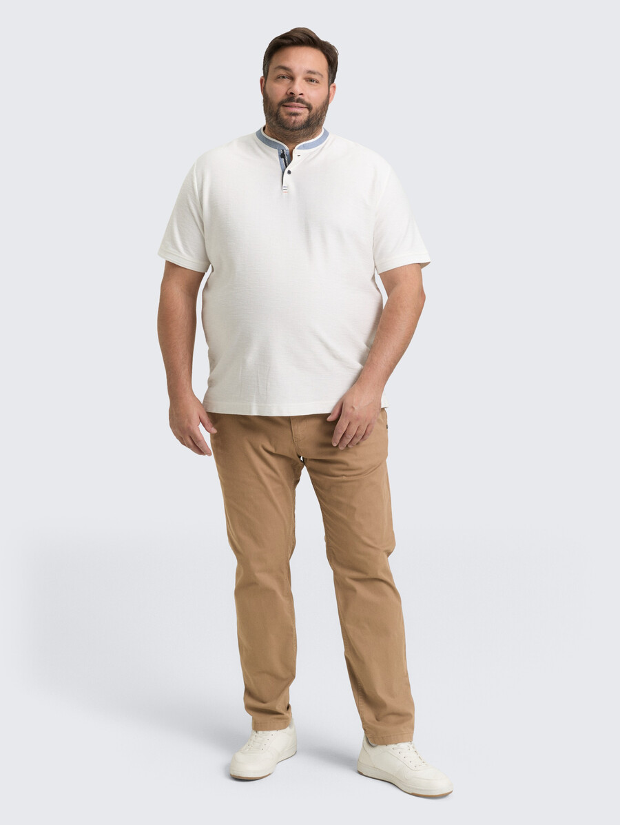 pantalon chino fuselé grande taille