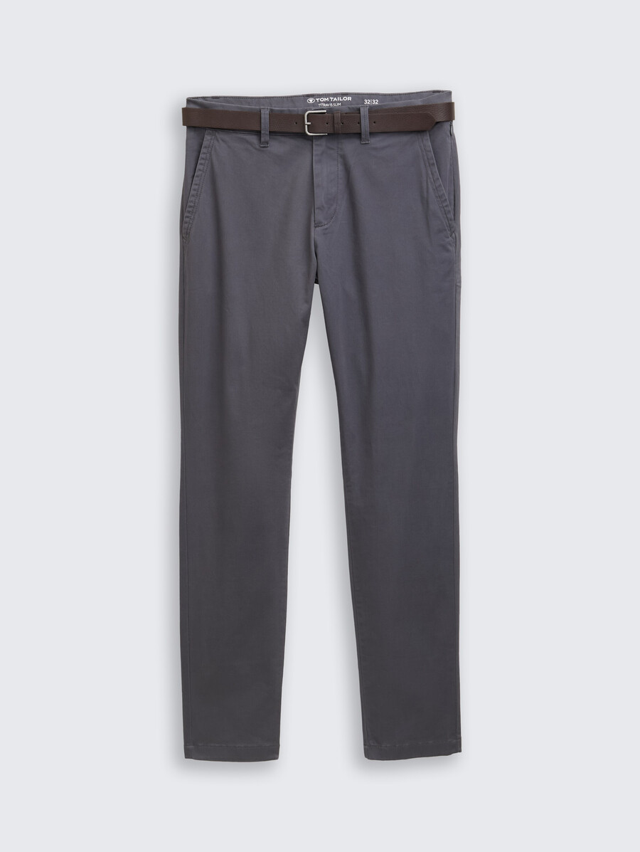 tttravis chino slim avec ceinture