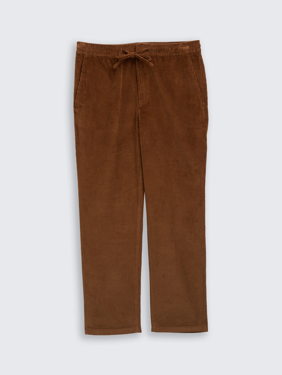 pantalon chino ttrelaxed en velours côtelé