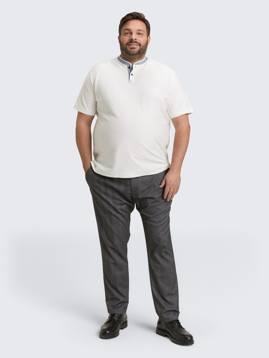 pantalon chino grande taille coupe classique