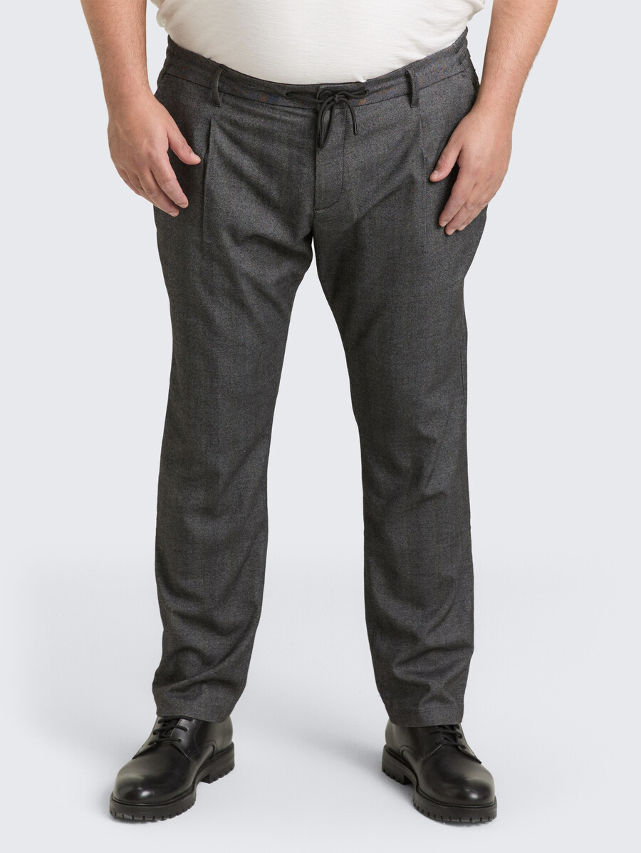 pantalon chino grande taille coupe classique