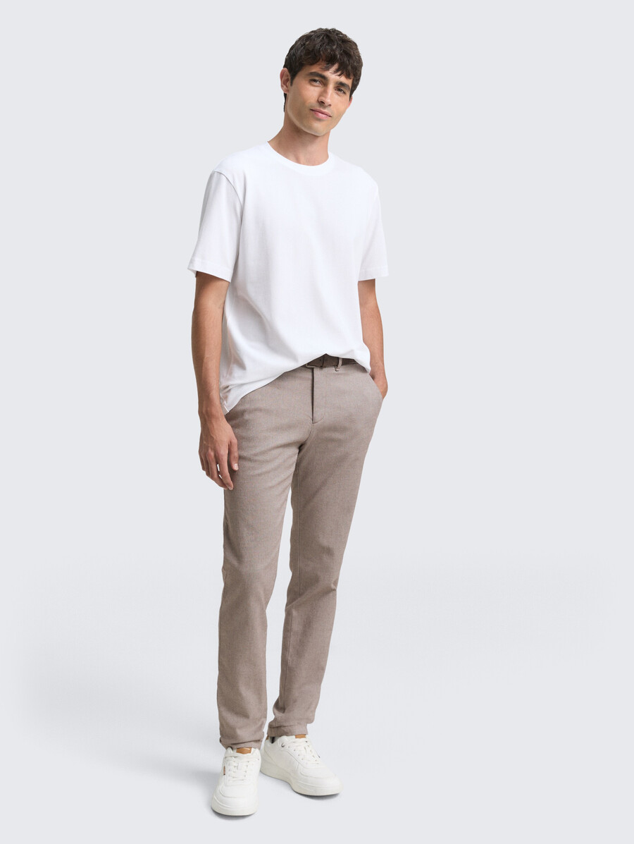 pantalon chino slim tttravis avec ceinture