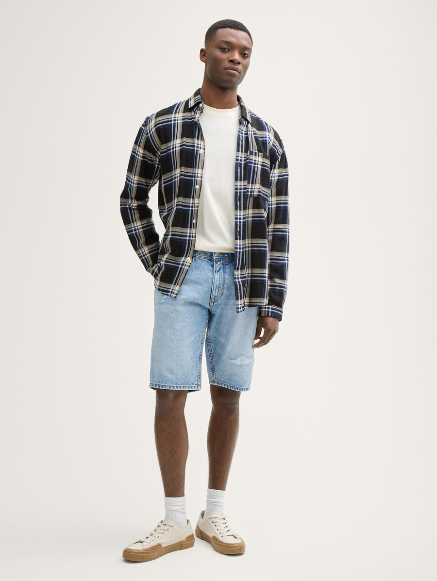 short en jean slim déchiré ttpiers